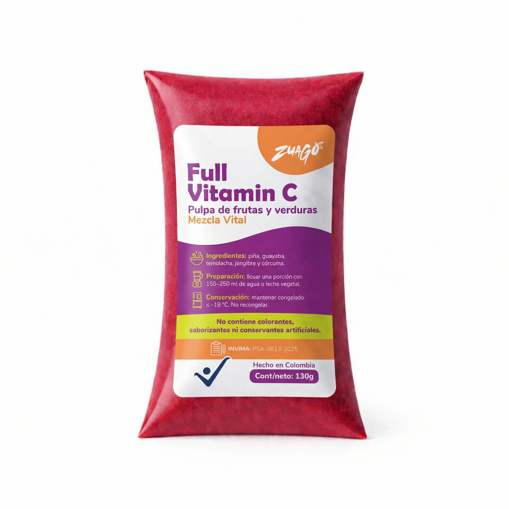 Full Vitamin C x 8 Unidades - Explosión natural de vitamina C y antioxidantes